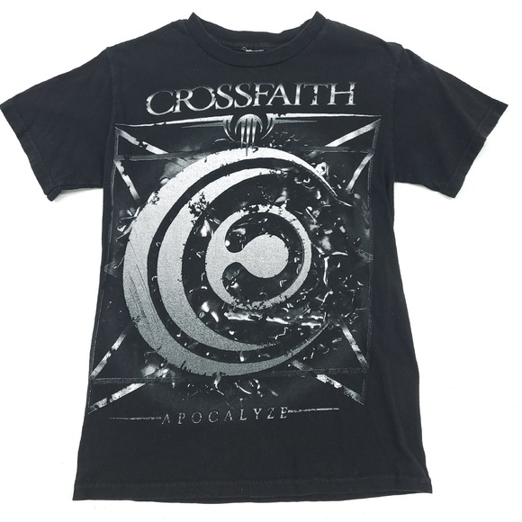Other - CROSSFAITH Apocalyze Japanese‎ Metalcore Band T-Shirt Size S Concert Merch 2013